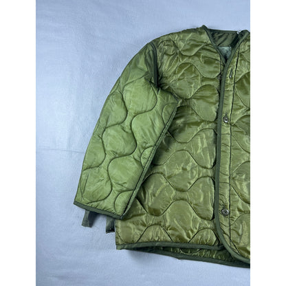 Vintage US Military M-65 Field Jacket Quilted Liner Unisex - M