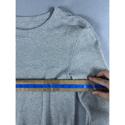Fruit of the Loom Thermal Waffle Knit Shirt - L