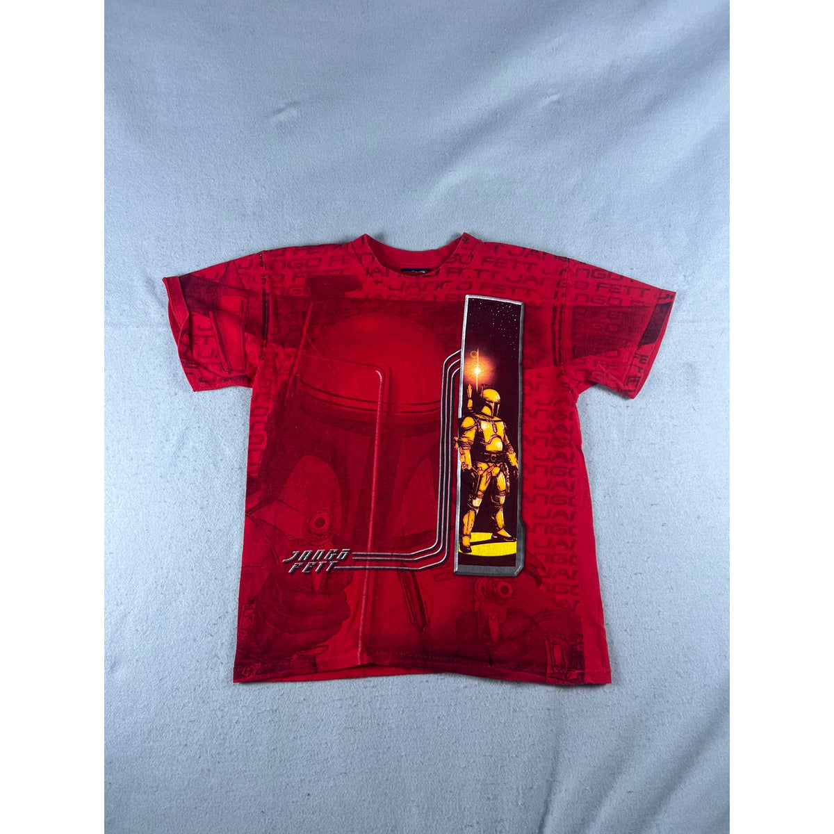 Star Wars Jango Fett All Over Print T-Shirt Youth - L