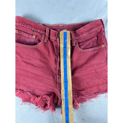 Levi's 501 Original Fit Denim Shorts Womens - 29