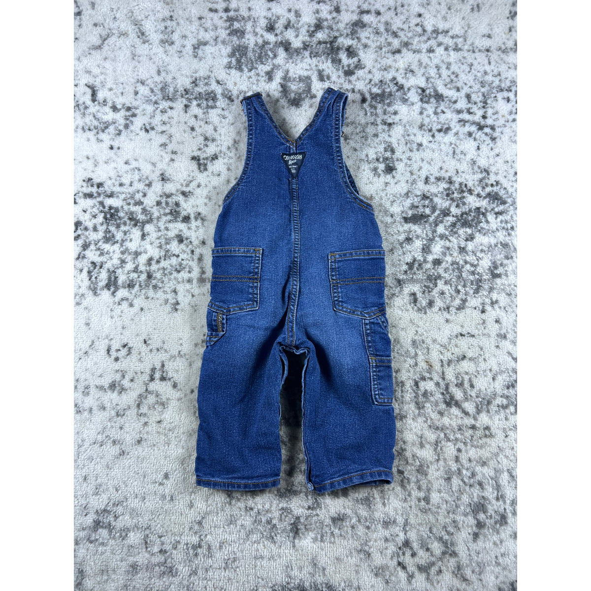 Oshkosh Bgosh Denim Overalls - 12M