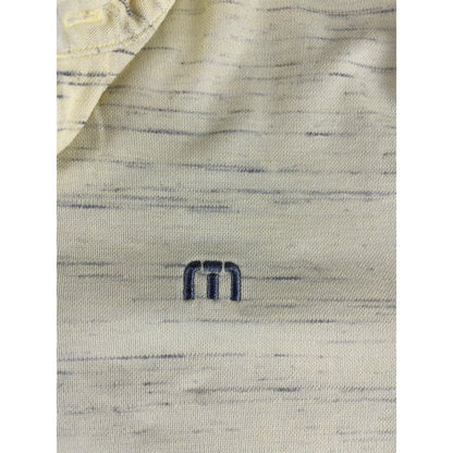 TravisMathew Space Dye Golf Polo Shirt - L