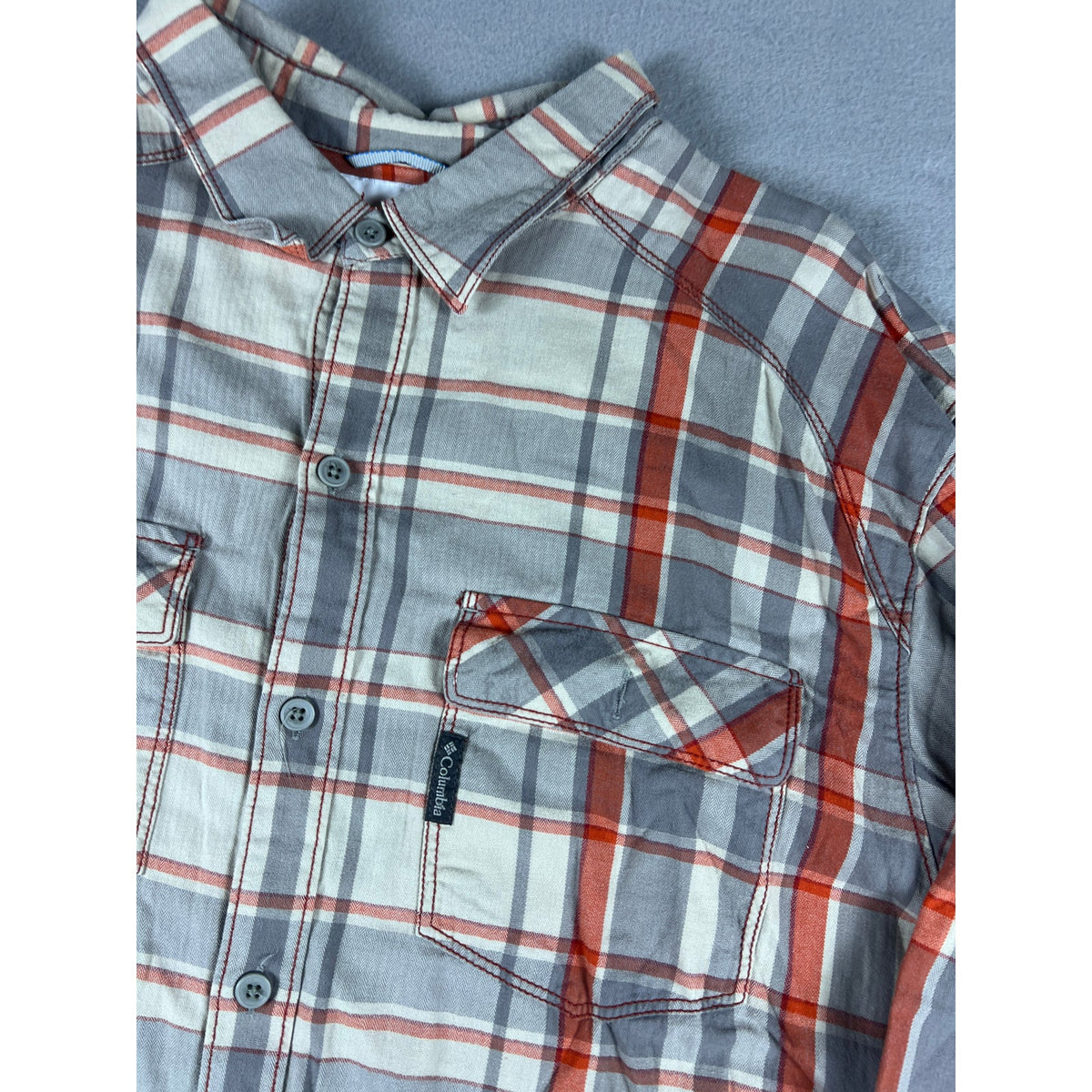 Columbia Flannel Plaid Shirt - XL