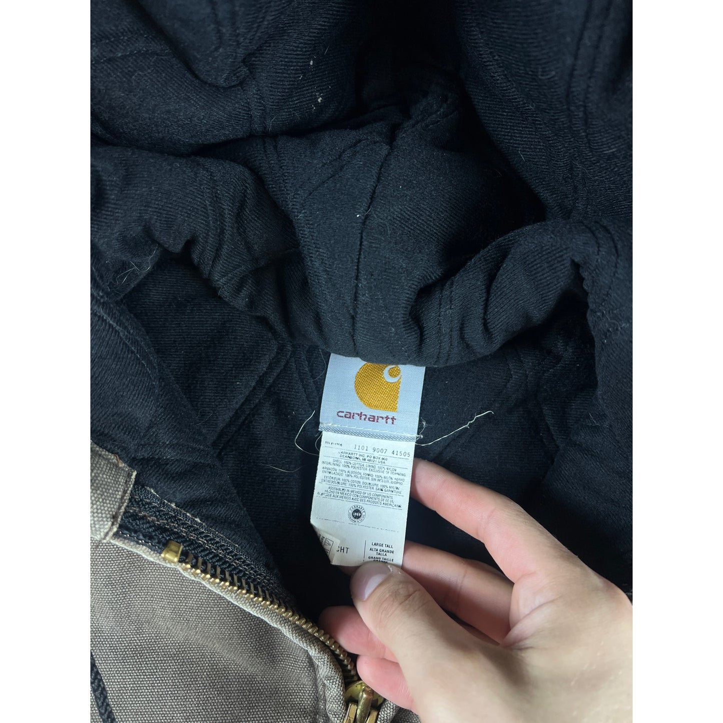Vintage Brown Carhartt Active Jacket - LT