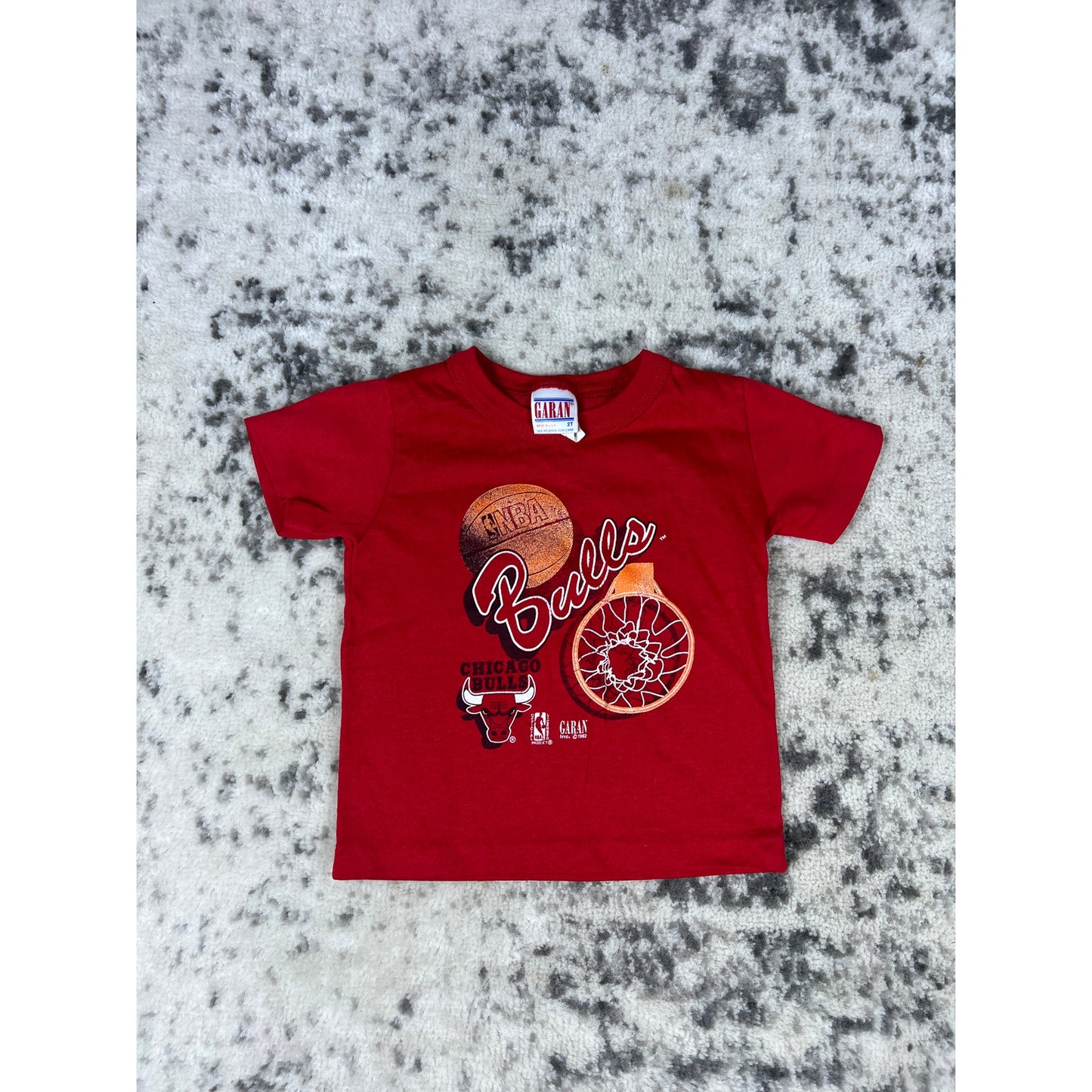 Vintage Chicago Bulls Kids Basketball Shirt - 2T