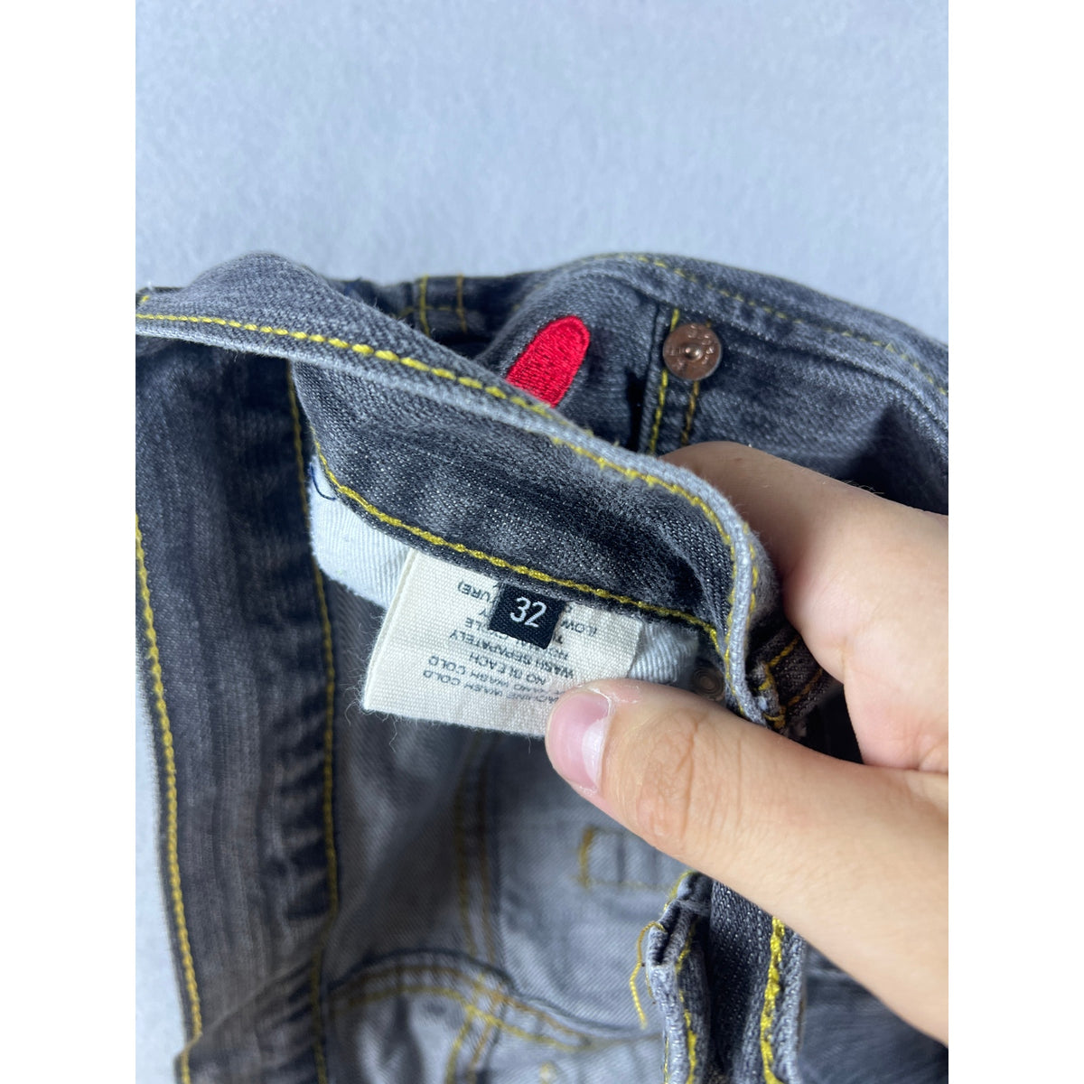 Vintage Evisu Y2K Denim Shorts - 32