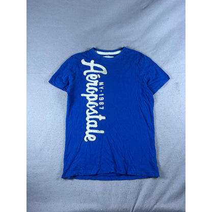 Aeropostale Spellout Applique T-Shirt - M