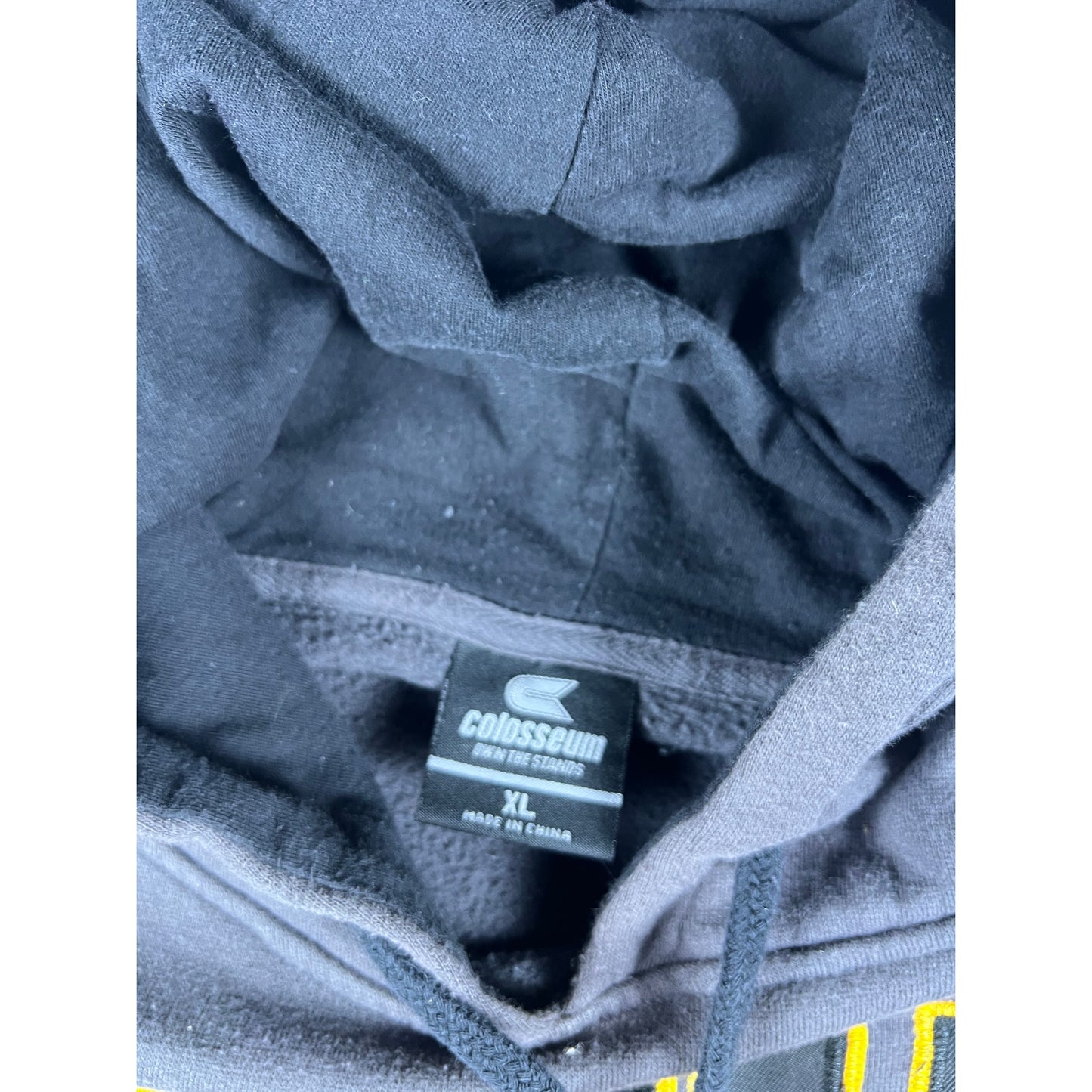 Vintage Gray Iowa Script Hoodie - XL