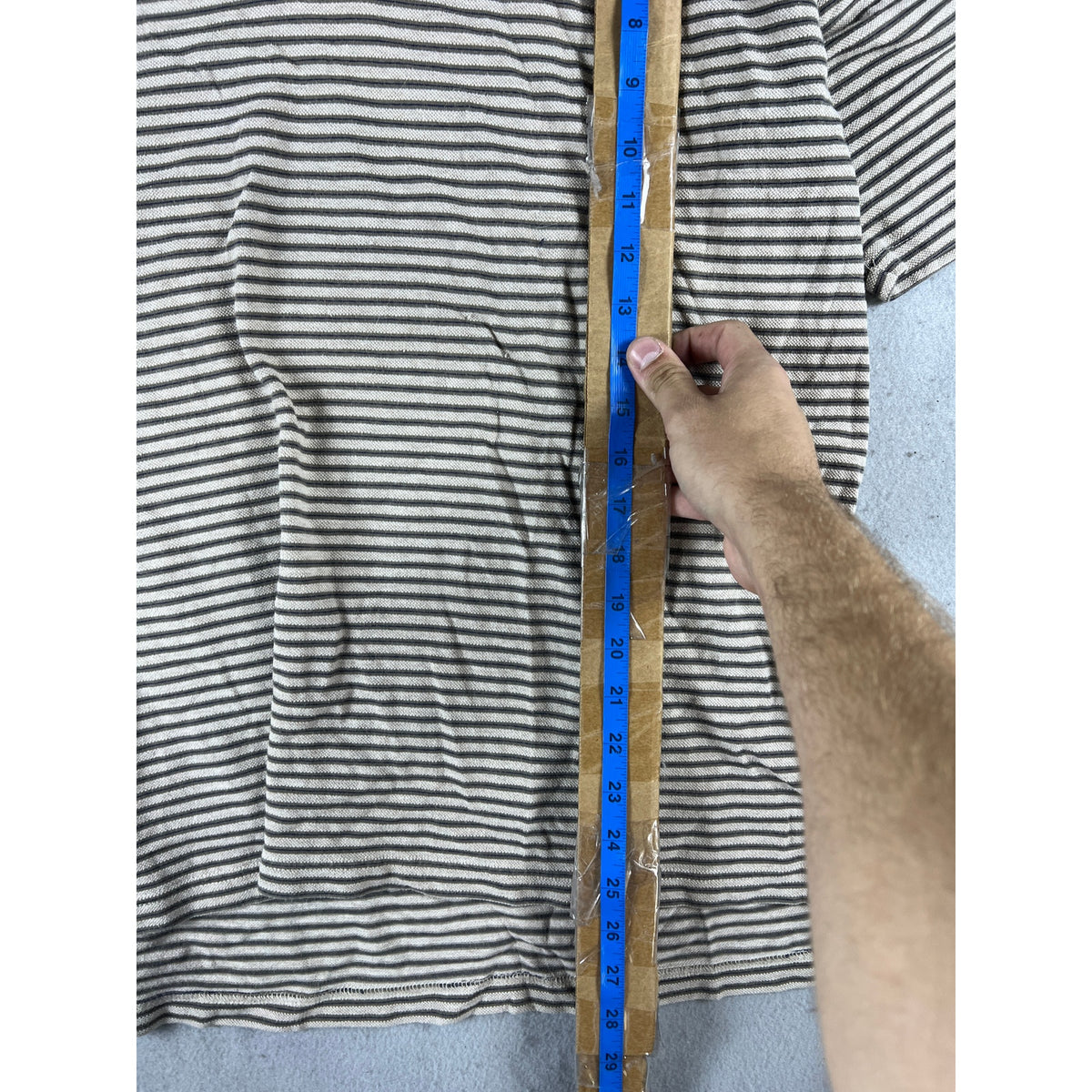 IZOD Striped Golf Polo Shirt - L