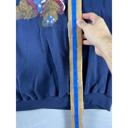 Vintage Cliff Engle Teddy Bear Sweatshirt - XL