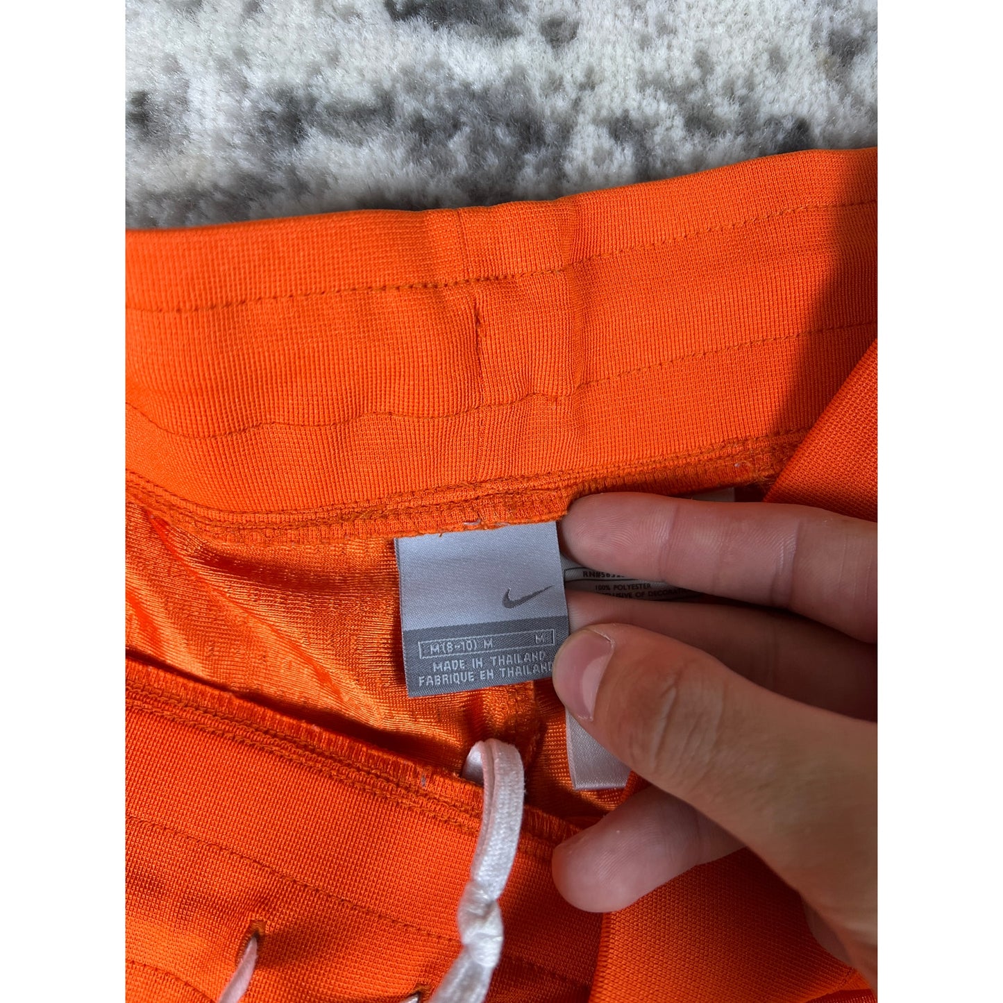 Nike Orange Y2k Mesh Shorts - M