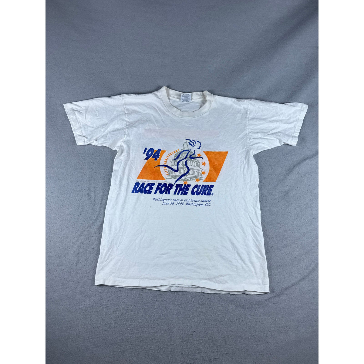 Vintage Washington '94 Race For The Cure T-Shirt - L