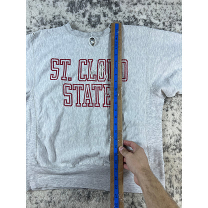 Vintage 80s Champion Spellout Sweatshirt - M
