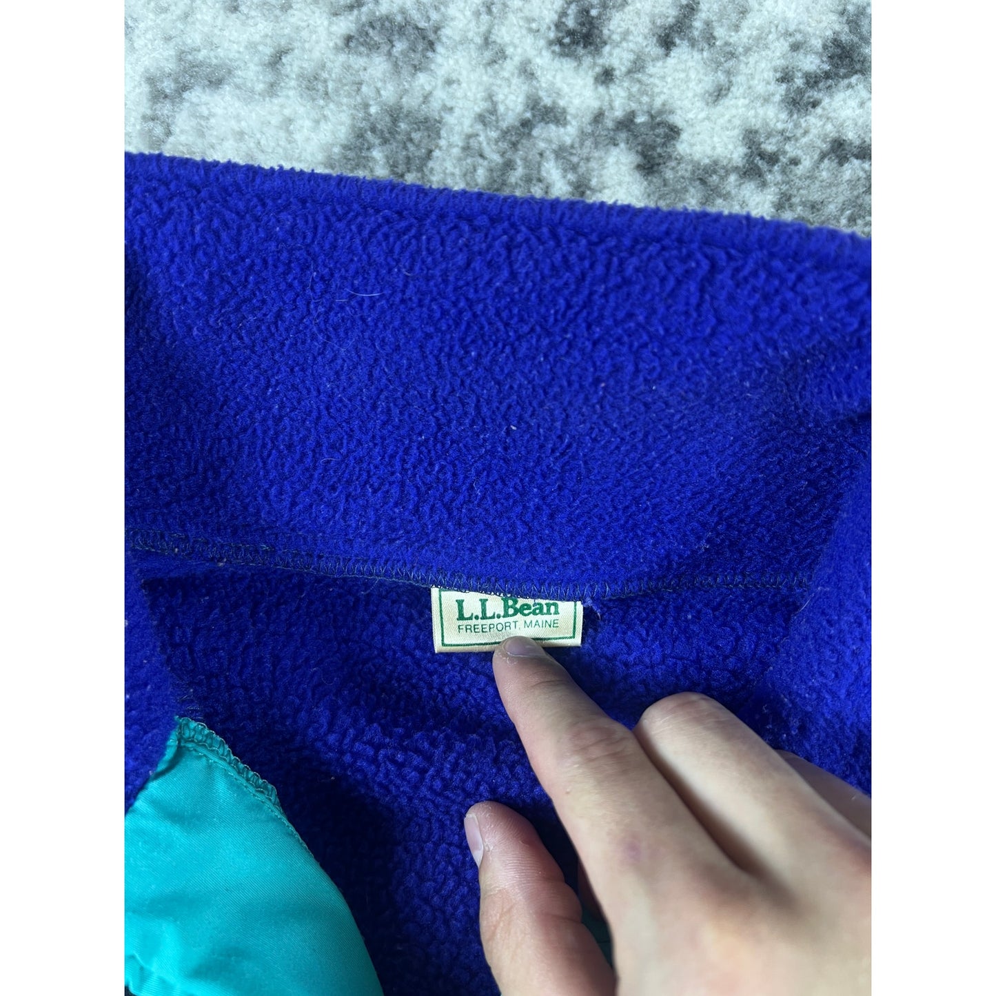 Vintage LL Bean Fleece Jacket Mens - XL