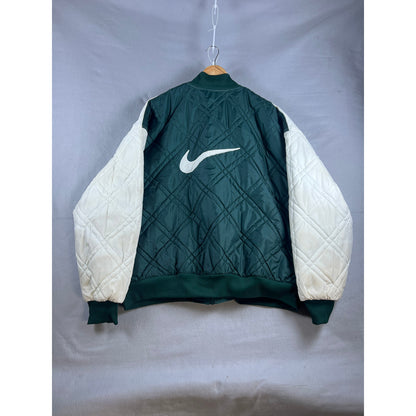 Vintage Nike Swoosh Reversible Puffer Jacket - XXL