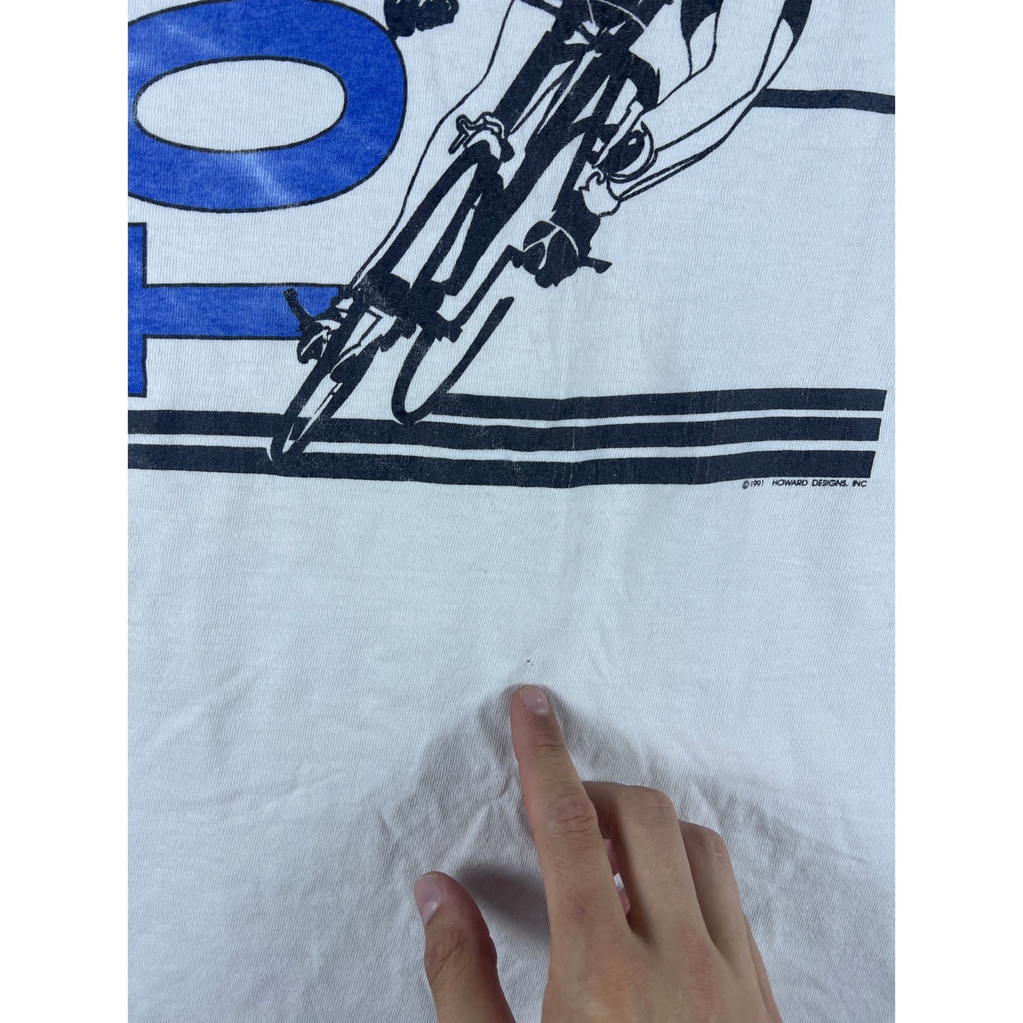 Vintage 90s Tour De France Cycling T Shirt - XL