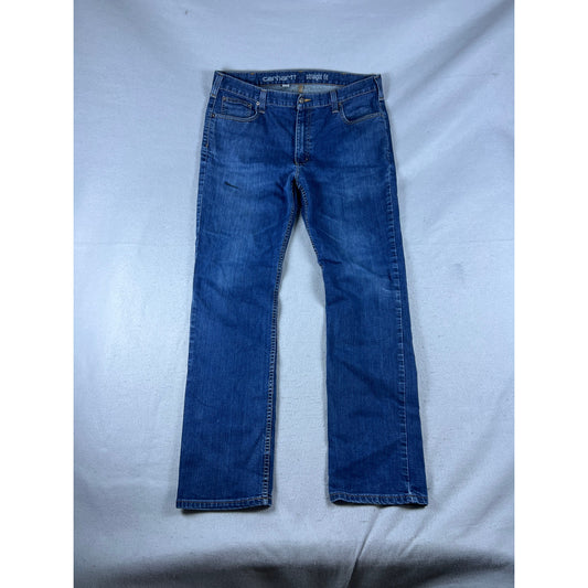 Carhartt Straight Fit Denim Jeans - 38x34