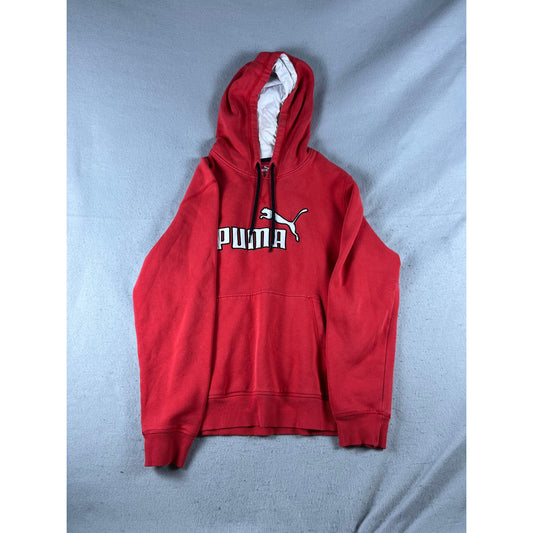 Puma Big Logo Hoodie Sweatshirt - M