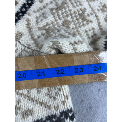 Eddie Bauer Fair Isle Nordic Cardigan Womens - XL