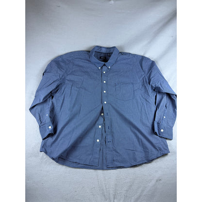 IZOD Micro Check Shirt - 4XL