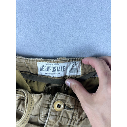 Aeropostale Y2K Canvas Cargo Shorts - 27