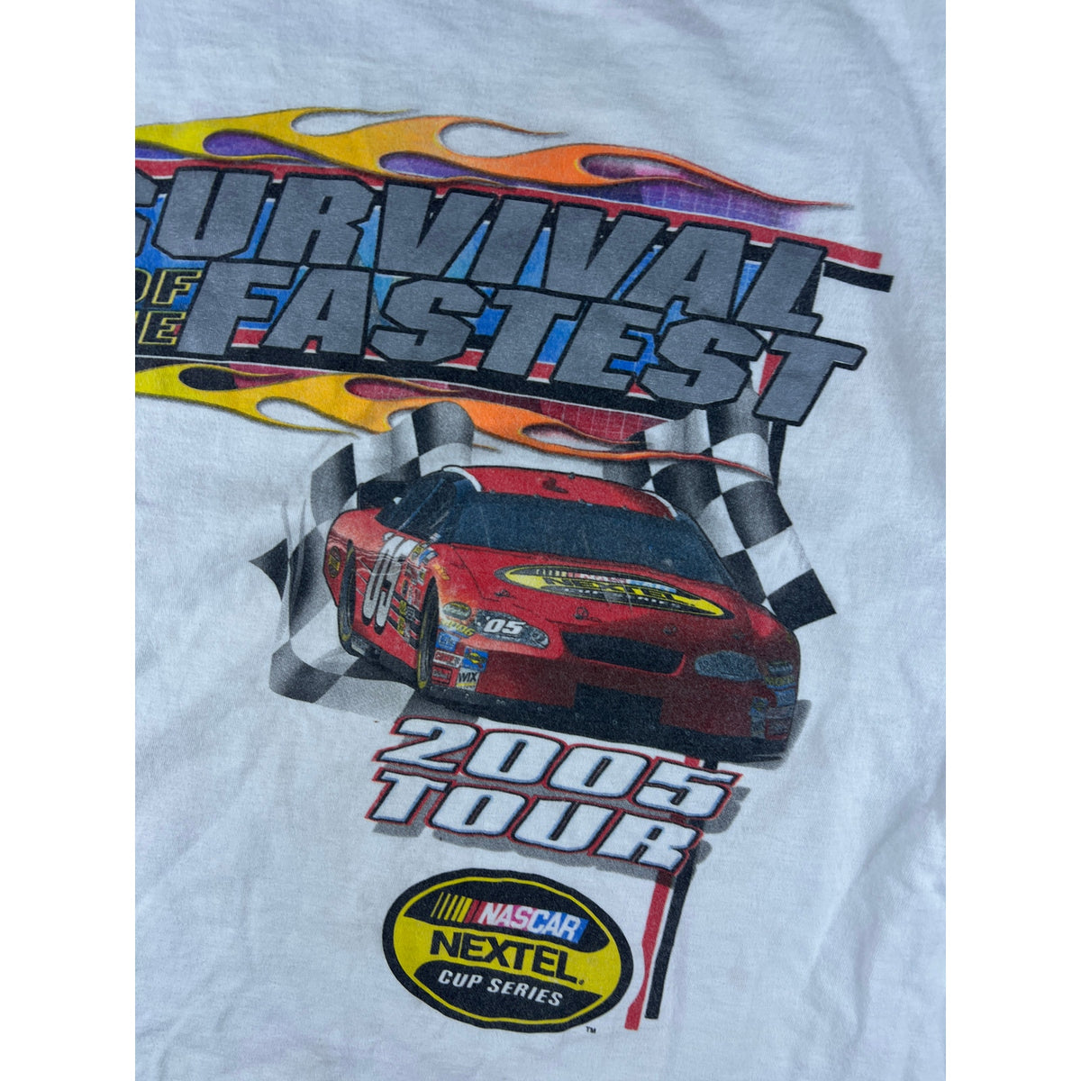 Vintage NASCAR Nextel Cup Series 2005 Tour Tee - XL