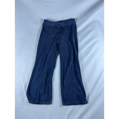 Womens Velour Wide Leg Sweatpants - 30x26