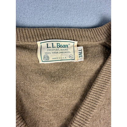 Vintage LL Bean Wool Sweater - XL Tall