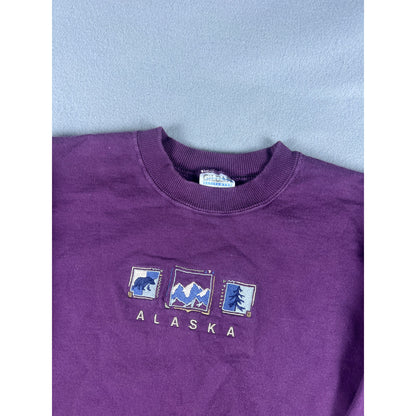 Vintage Alaska Fleece Sweatshirt - M