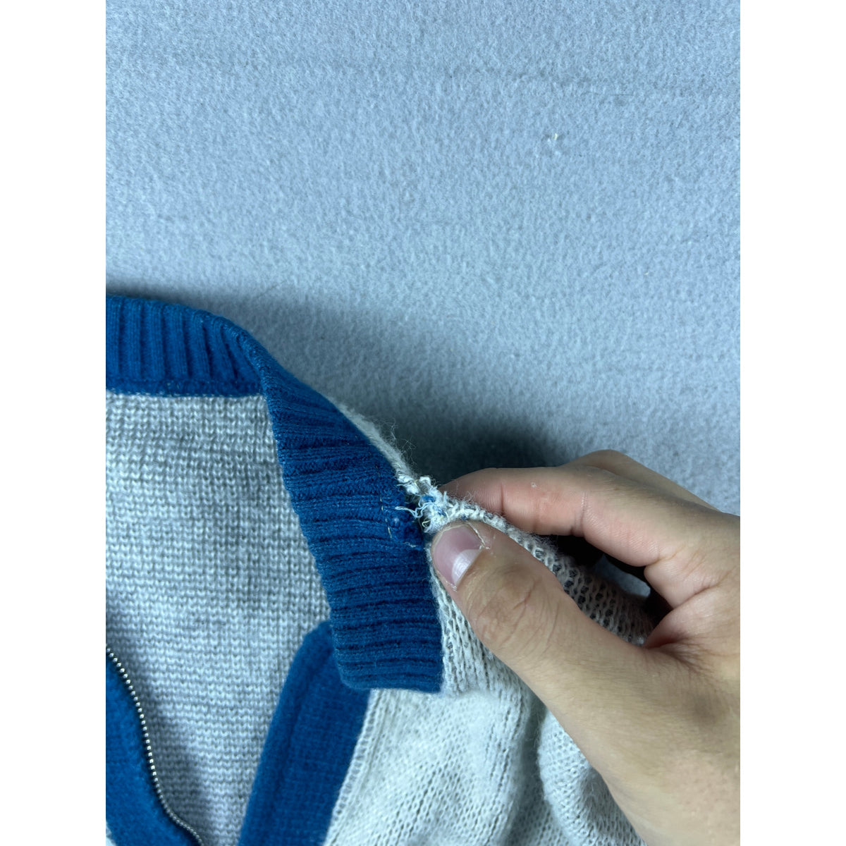 Vintage Brent Argyle Diamond Cardigan - S