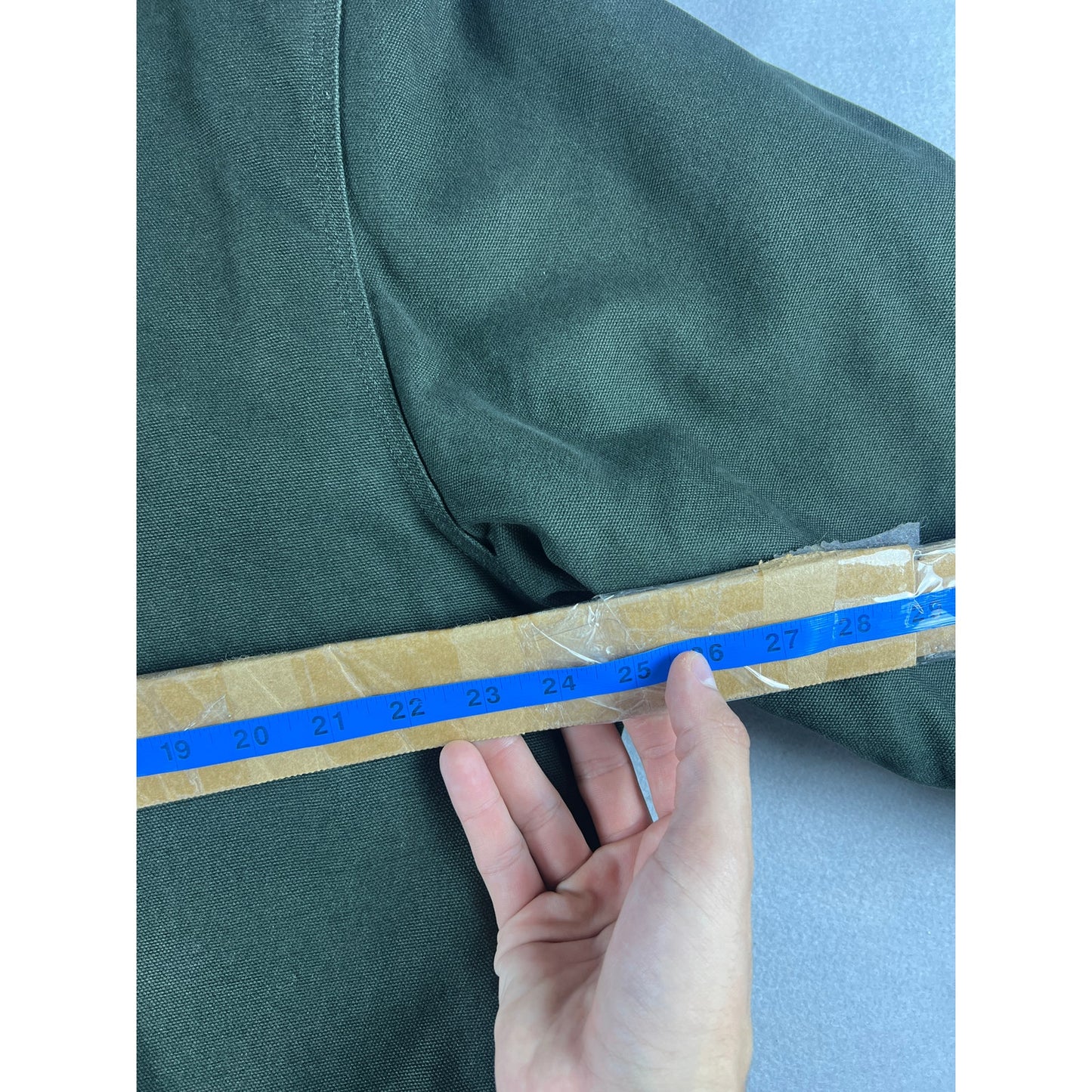 White Bear Canvas Jacket - L