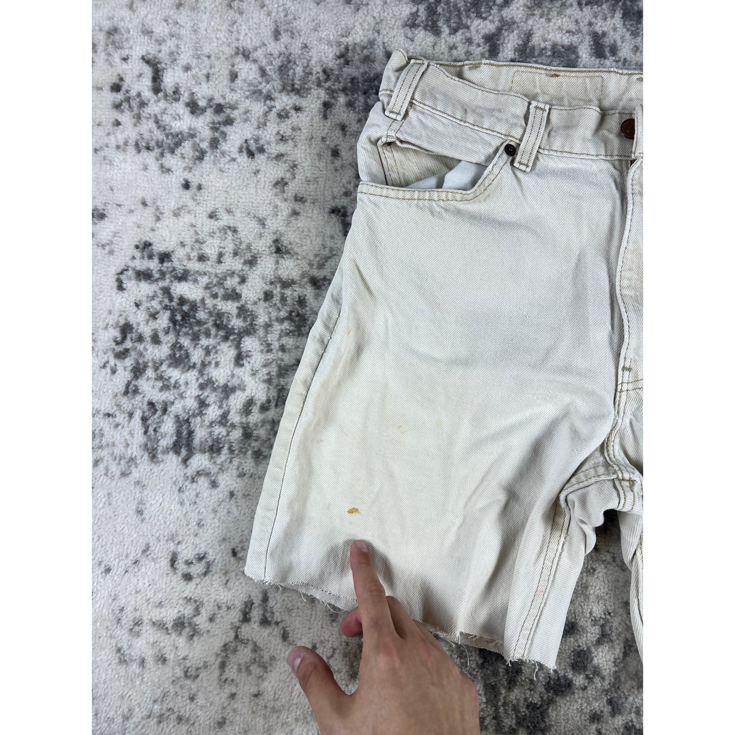 Vintage Levis 550 Denim Shorts - 32