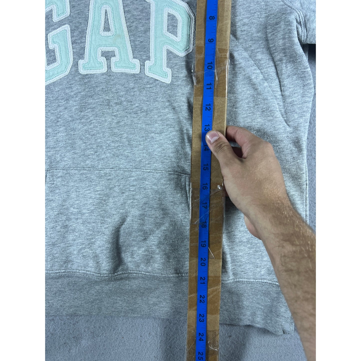 Gap Spellout Hoodie Sweatshirt - L