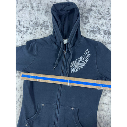 Black Harley Davidson Zip Hoodie - S