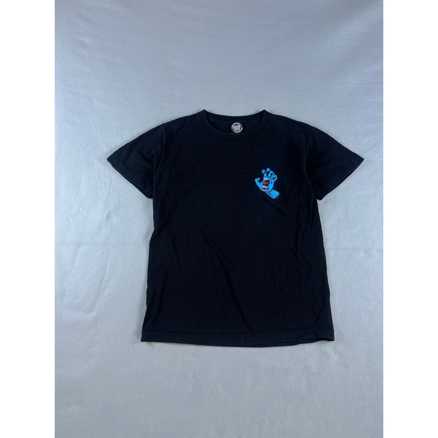 Vintage Santa Cruz Screaming Hand Black T-Shirt - S