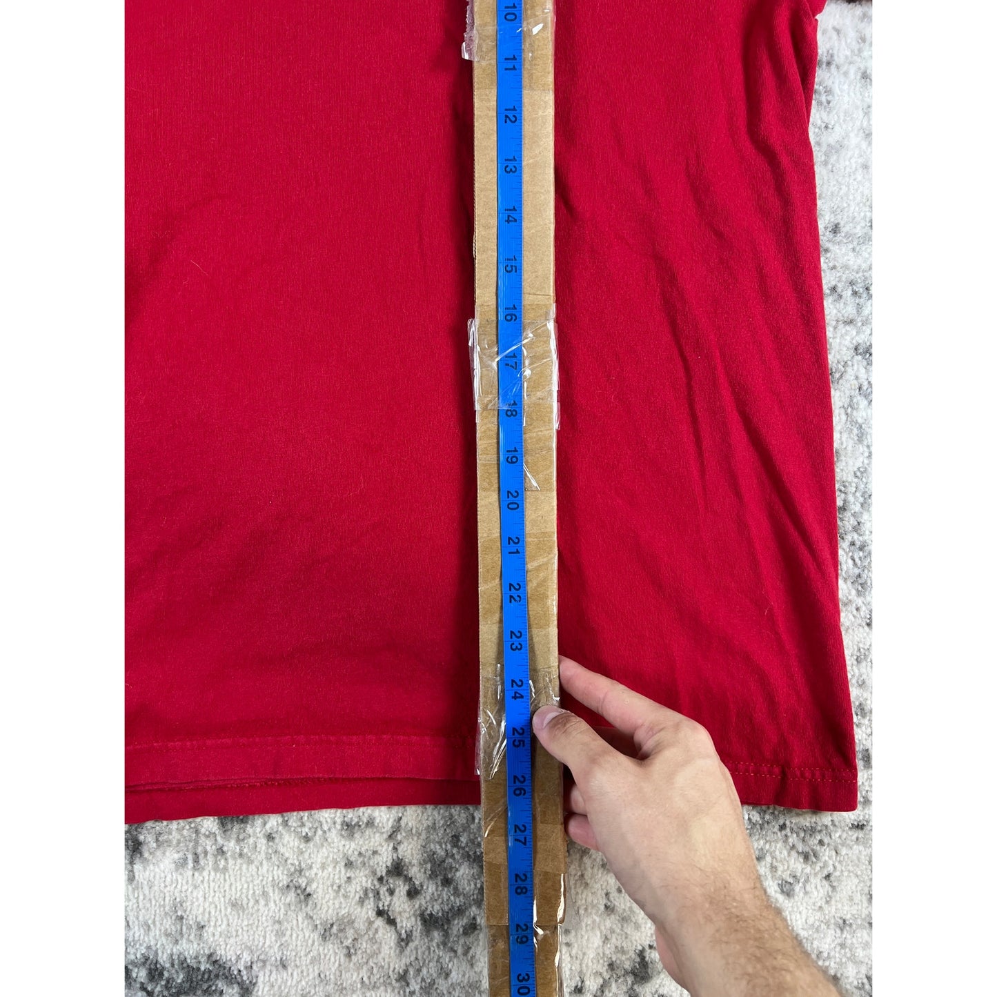 Vintage Adidas Red Spellout T-shirt - M