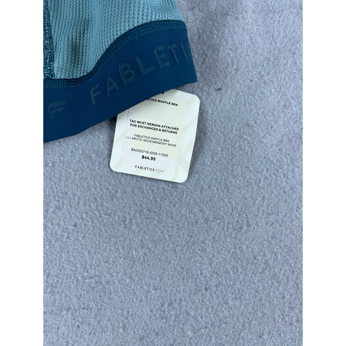 Fabletics Waffle Sports Bra - L