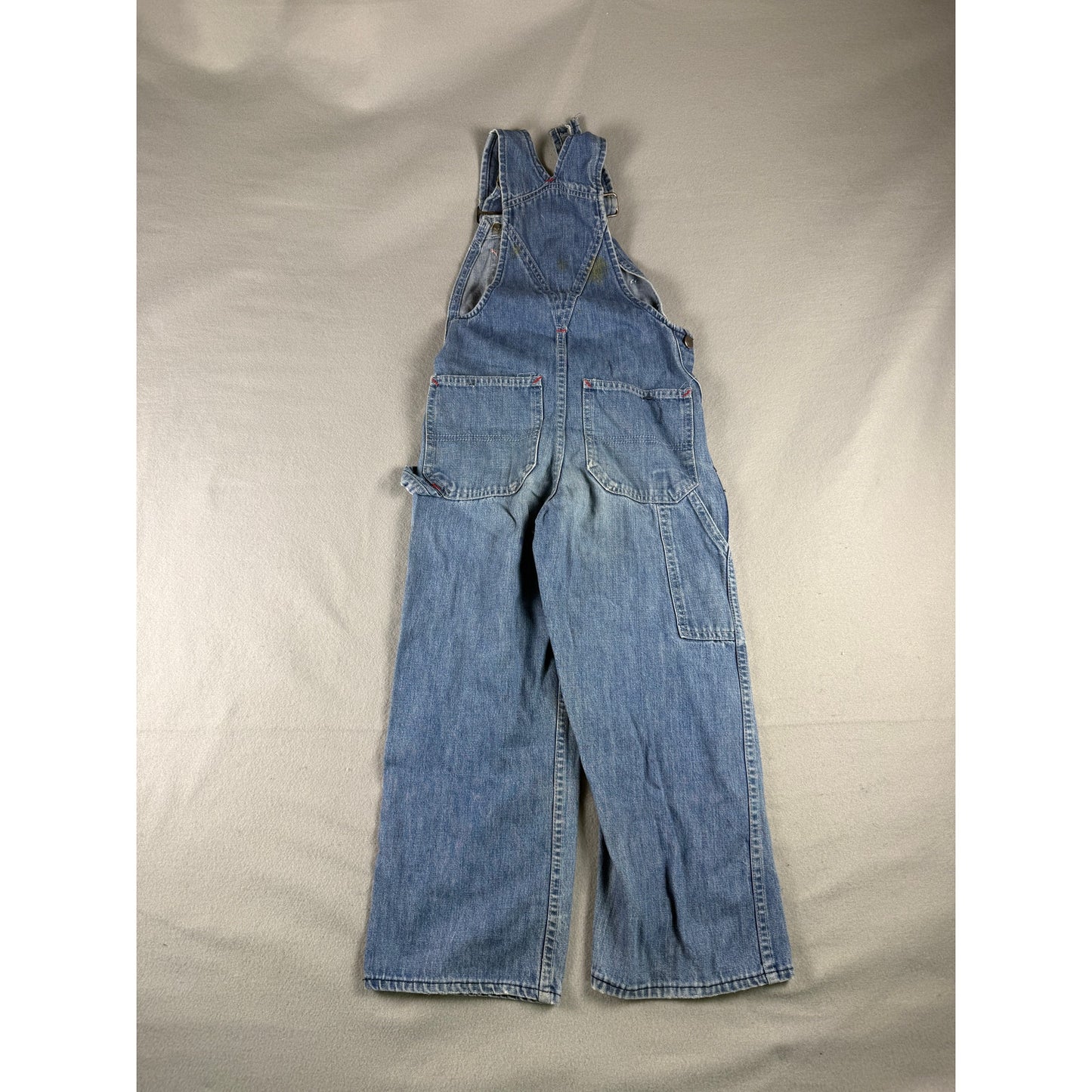 Vintage Denim Carpenter Overalls Girl - XS
