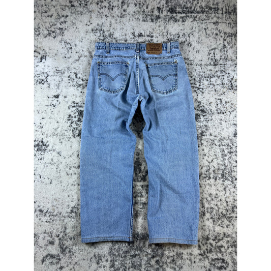 Vintage Denim Blue Levi Orange Tabs - 32