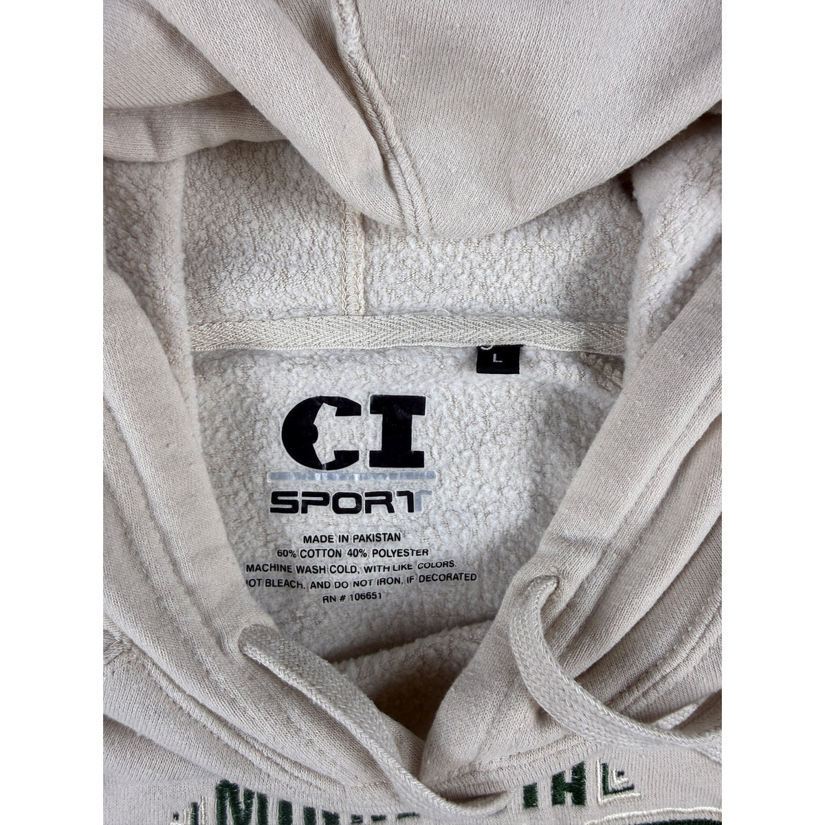 CI Sport Minnesota Wild Spellout Hoodie - L