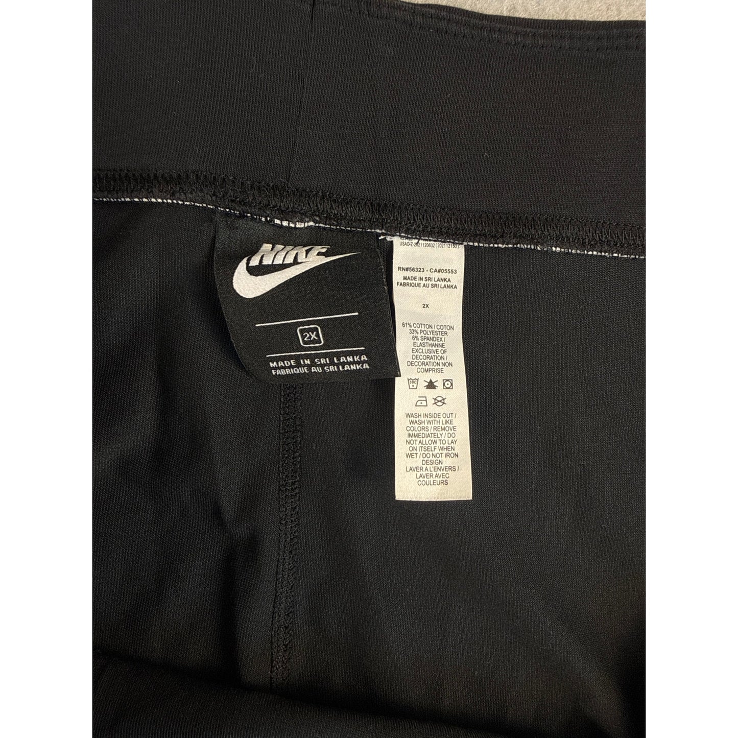 Nike Air Cropped Leggings Womens - 2X