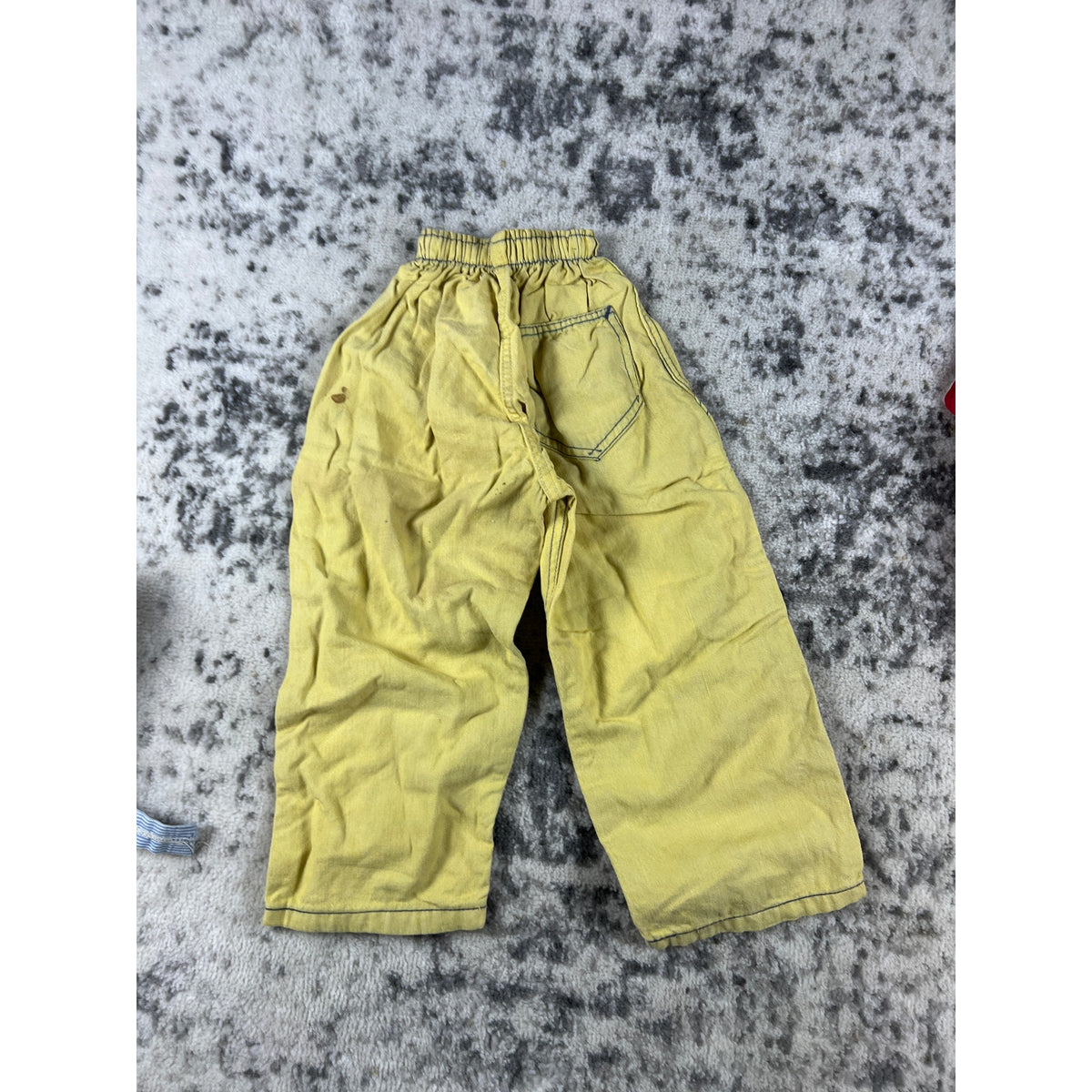 Vintage 60s Kids Overall Pants - OS