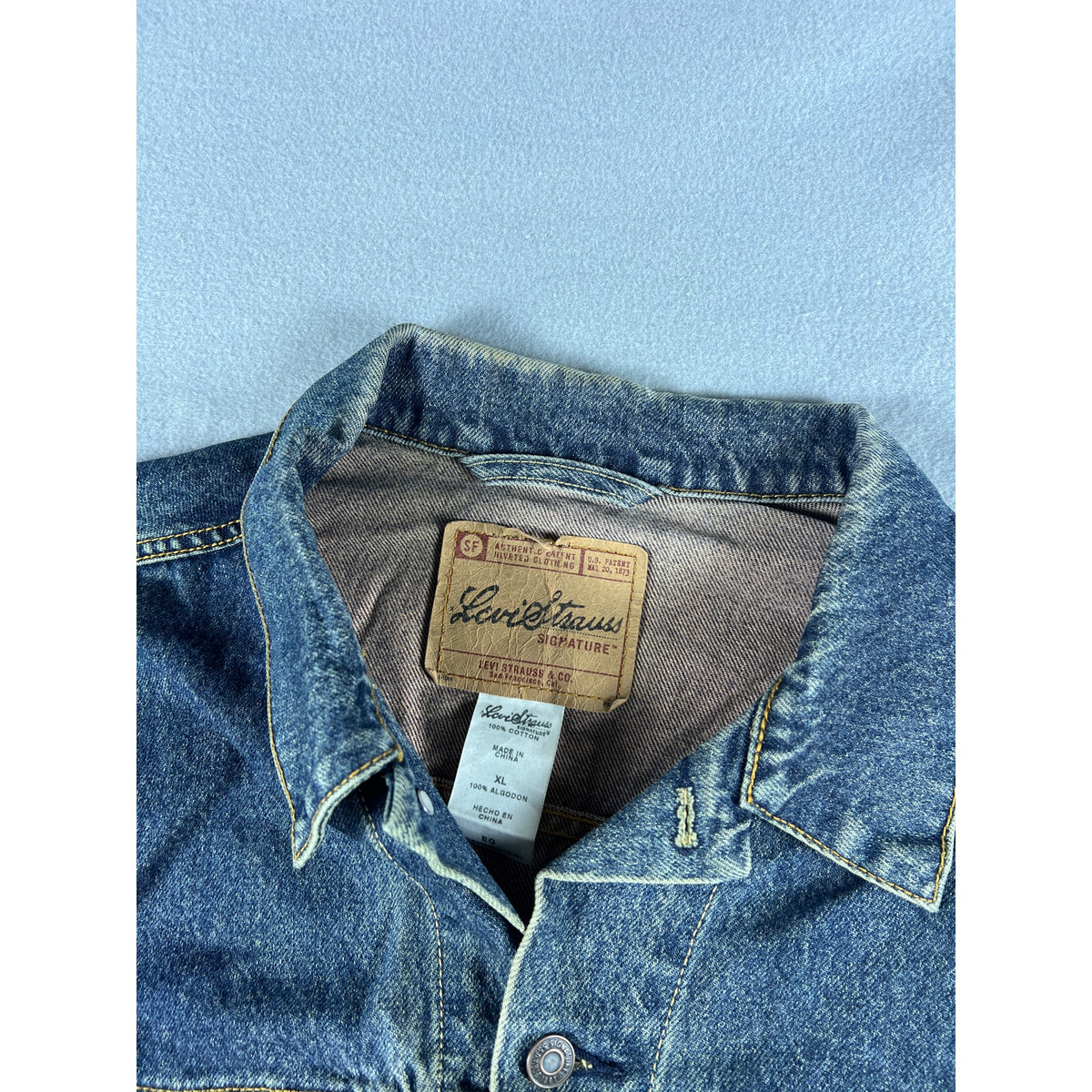 Levi Strauss Signature Denim Trucker Jacket - XL