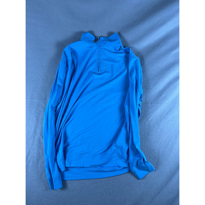 Oxford Golf 1/4 Zip Performance Top - L