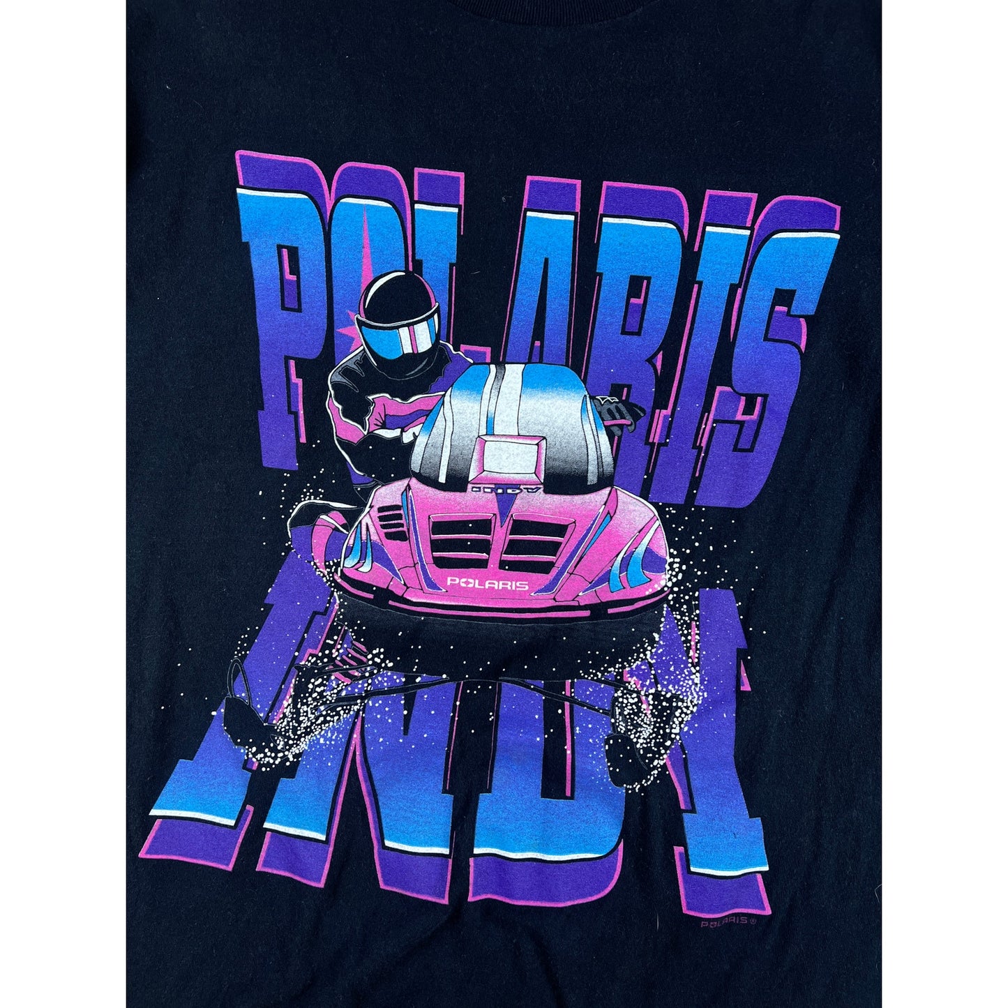 Vintage Polaris Indy Snowmobile T-Shirt - XL