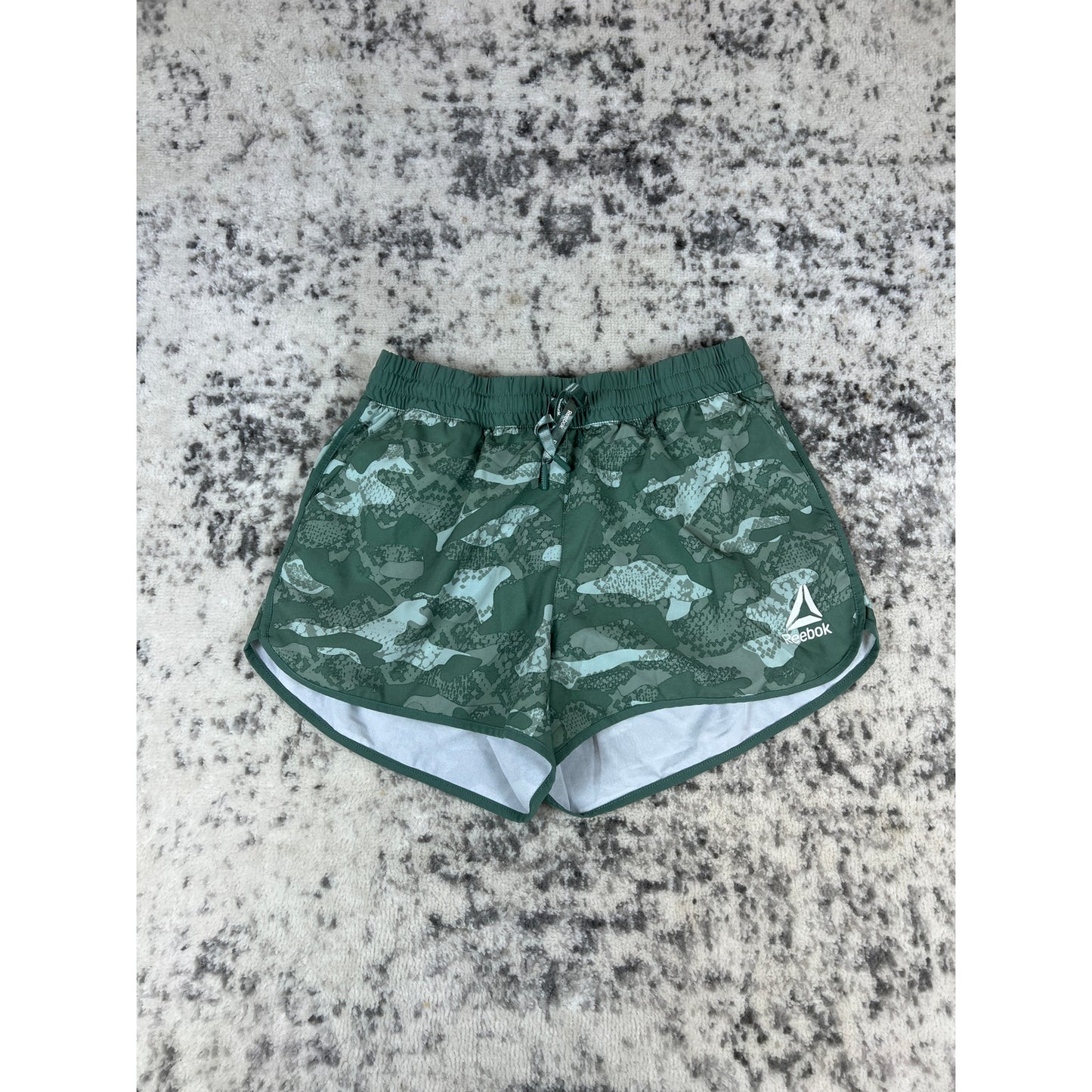 Y2k Hunter Green Reebok Shorts - M