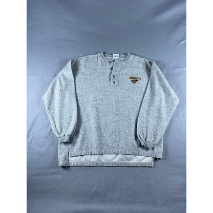 Vintage Minnesota Golden Henley Crewneck - L