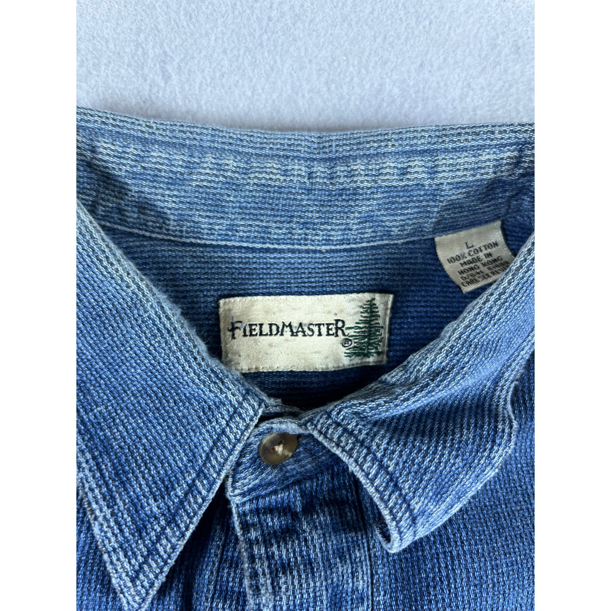 Vintage Fieldmaster Textured Shirt - L