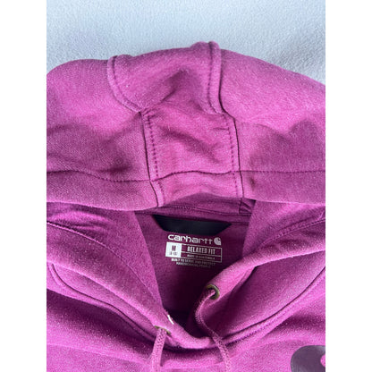 Carhartt Relaxed Fit Hoodie Sweatshirt Womens - M