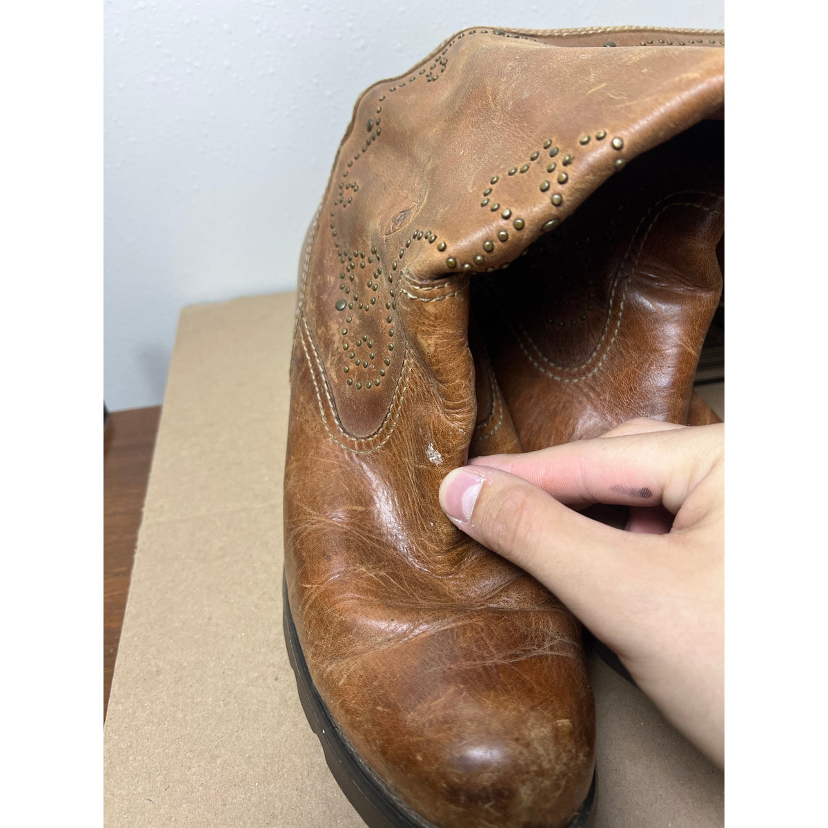 Ariat Studded Western Boots Womens - 9B